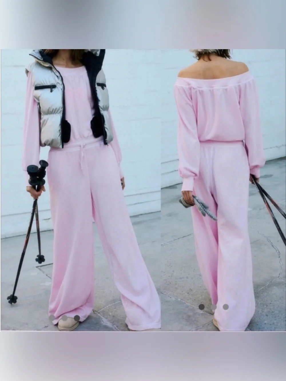 NWOT Free People FP Movement One To Beat Onesie - Pinky Fuschia Rose - Large